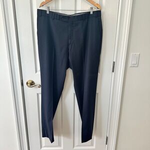 Ballin 100% Wool Comfort-"EZE" Super 120's Dress Pants Flat Front Men's 37x32